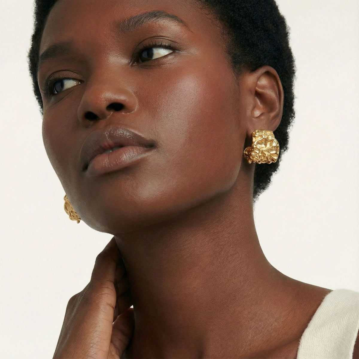 Molten Gold Hoops