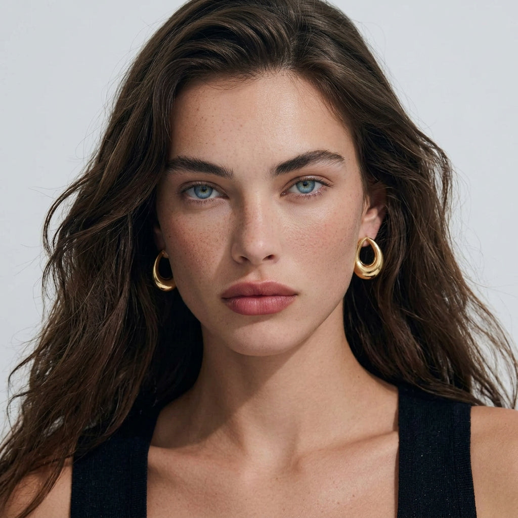 Golden Loop Studs